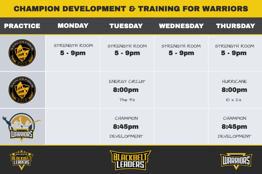 BBL Champion Development Timetable (1)
